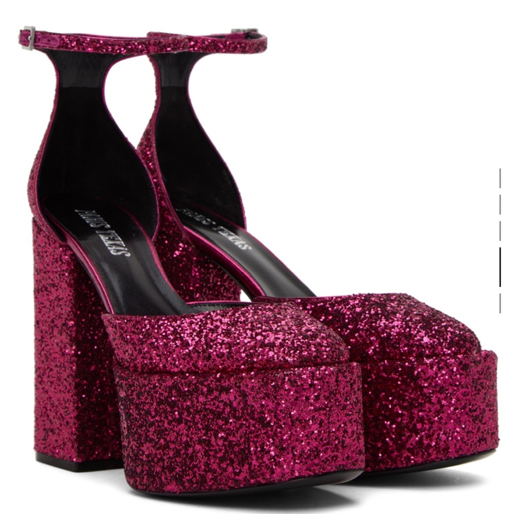 Paris Texas glitter platforms